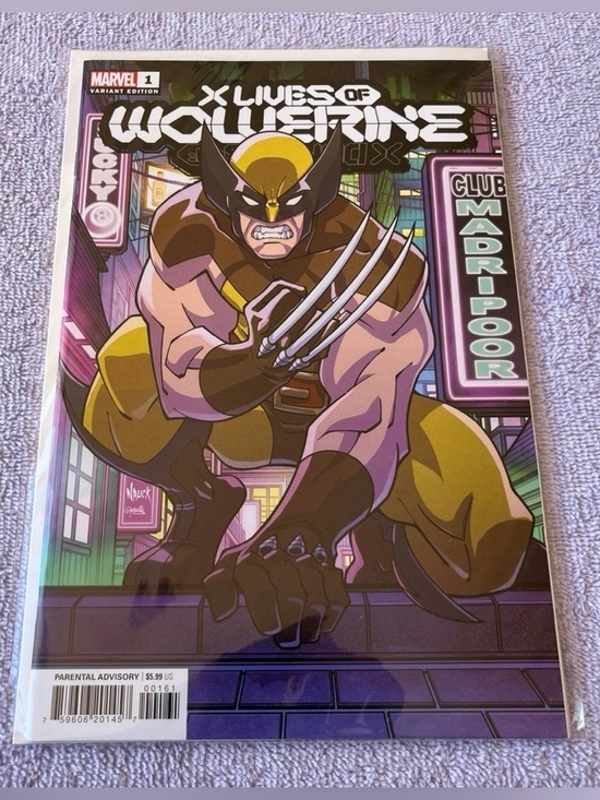 Marvel Other - X Lives Of Wolverine #1 Variant Cover (Bagged And Boarded)